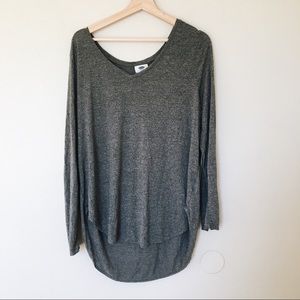 Gray long sleeve